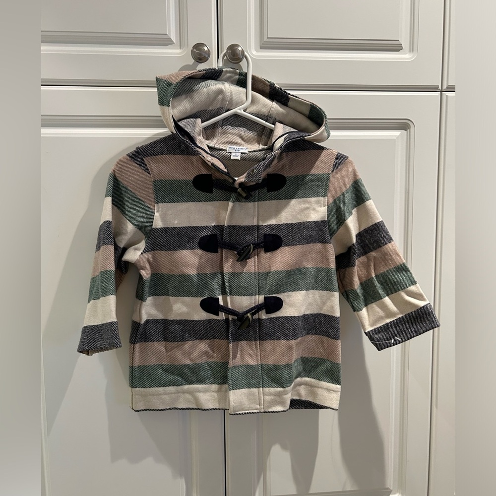 Steve & Barry’s Baby Wool Duffel Coat Size 4T Boy NWOT